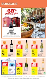Champagne en promo dans le catalogue Carrefour à la page 63