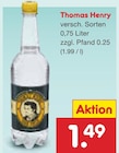 Netto Marken-Discount Ortrand - Thomas Henry Angebot im Prospekt Thomas Henry bei Netto Marken-Discount im Ortrand Prospekt für 1,49 €