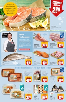 Forelle im aktuellen REWE Prospekt (Lübeck) Forelle im REWE Prospekt "Dein Markt" mit 34 Seiten (Lübeck)