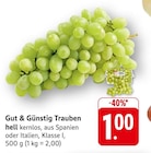 Trauben hell kernlos Angebot in Waxweiler Trauben hell kernlos im aktuellen Prospekt bei EDEKA in Waxweiler