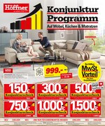 Höffner Prospekt für Bergkamen mit 8 Seiten Höffner Prospekt für Bergkamen: "Konjunktur-Programm", 8 Seiten, 08.07.2020 - 28.07.2020