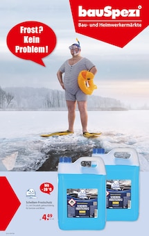 Aktueller bauSpezi Prospekt "Frost? Kein Problem!" Seite 1 von 8 Seiten