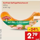 Aktuelle Wurst Angebote bei Netto Marken-Discount in Ulm Aktuelles Geflügelfleischwurst Angebot bei Netto Marken-Discount in Ulm ab 2,79 €