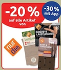 20% Rabatt oder 30% App-Rabatt von nur die im aktuellen budni Prospekt