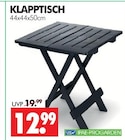 Klapptisch im Angebot bei Wreesmann in Görlitz Klapptisch Angebote von IPAE-PROGARDEN bei Wreesmann Görlitz für 12,99 €
