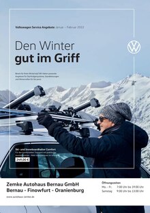 Volkswagen Prospekt für Wandlitz: Den Winter gut im Griff, 1 Seite, 01.01.2022 - 28.02.2022