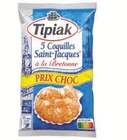 5 Coquilles Saint-Jacques à la Bretonne - Tipiak - Super U à Niort 5 Coquilles Saint-Jacques à la Bretonne - Tipiak en promo chez Super U Niort à 6,30 €