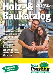 Aktueller Holz Possling Baumarkt Prospekt in Zühlsdorf und Umgebung, "Holz- & Baukatalog 2024/25" mit 188 Seiten, 02.04.2024 - 31.07.2024