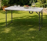 Table pliante 122 cm - MAXI JARDIN - Rural Master à Toulouse Table pliante 122 cm - MAXI JARDIN en promo chez Rural Master Toulouse à 29,90 €