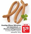 Knackige Wiener Würstchen mit Kalbsfleisch Angebote bei E center Nürtingen für 1,29 €