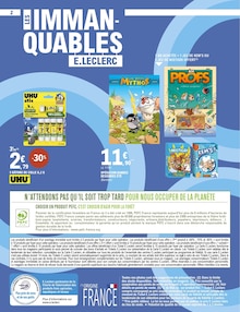 Catalogue E.Leclerc à Golbey cette semaine, valable du 22/07/2025 au 02/08/2025 Prospectus E.Leclerc à Golbey, "TOUT CE QUI COMPTE POUR VOUS EXISTE À PRIX E.LECLERC", 34 pages de promos valables du 22/07/2025 au 02/08/2025