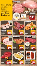 Wurst im REWE Prospekt in Leinfelden-Echterdingen Aktueller REWE Prospekt mit Wurst, "Dein Markt", Seite 6