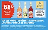-68% sur le 2e produit acheté sur les produits présents en magasin de la gamme MOULIN DE VALDONNE - MOULIN DE VALDONNE dans le catalogue E.Leclerc