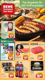 Aktueller REWE Prospekt "Dein Markt" Seite 1 von 28 Seiten für Volkmarsen