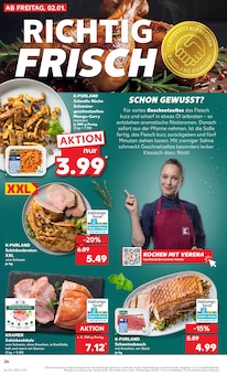Braten im Kaufland Prospekt "KNÜLLER" mit 61 Seiten (Rostock)