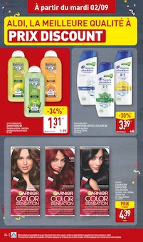 Promo Garnier dans le catalogue Aldi du moment à la page 24