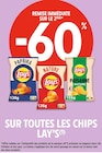 -60% REMISE IMMÉDIATE SUR LE 2ÈME SUR TOUTES LES CHIPS LAY'S à Intermarché dans Betschdorf -60% REMISE IMMÉDIATE SUR LE 2ÈME SUR TOUTES LES CHIPS LAY'S à Intermarché dans Betschdorf