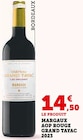 Promo MARGAUX AOP ROUGE 2023 à 14,50 € dans le catalogue Super U à Les Houches