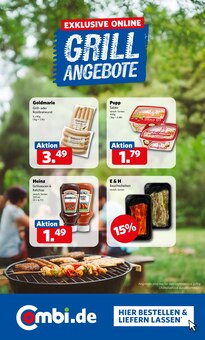 Bratwurst im aktuellen combi Prospekt (Osnabrück) Bratwurst im combi Prospekt "Markt - Angebote" mit 34 Seiten (Osnabrück)