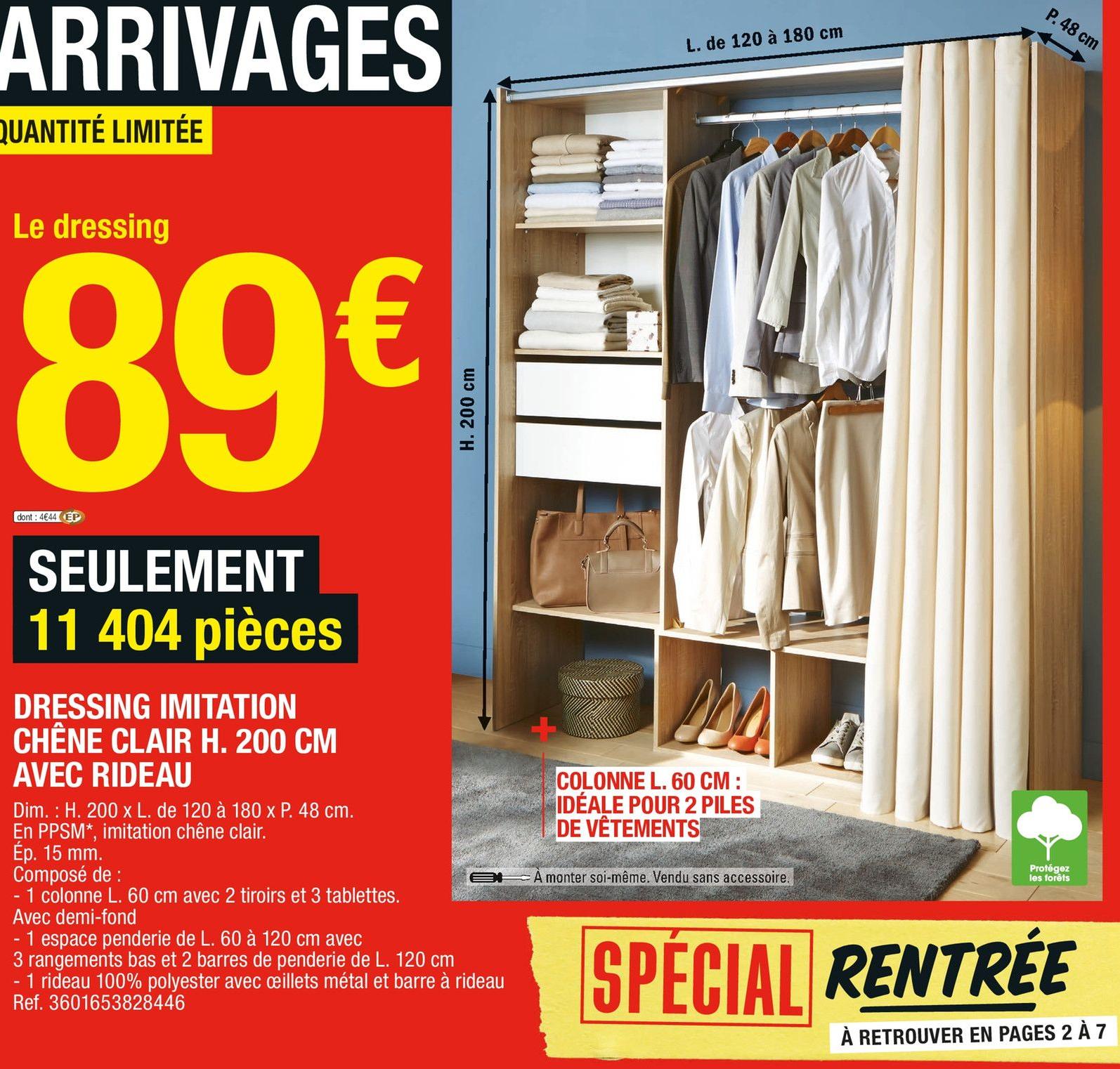 Dressing Brico Dépôt Promo et prix dans le catalogue du moment