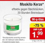 Aktuelle Kerzen Angebote bei Zimmermann in Wolfsburg Aktuelles Moskito Kerze Angebot bei Zimmermann in Wolfsburg ab 1,99 €