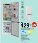 Réfrigérateur combiné - Beko - E.Leclerc à Aubervilliers Réfrigérateur combiné - Beko en promo chez E.Leclerc Aubervilliers à 429,00 €