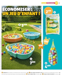 Prix et réduction Brouette enfant dans le prospectus Gifi en cours Offre Brouette enfant dans le catalogue Gifi du moment à la page 15