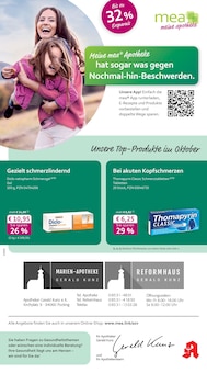 Aktueller mea - meine apotheke Prospekt