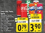 Coca-Cola im Angebot bei EDEKA in Delbrück Coca-Cola Angebote bei EDEKA Delbrück für 0,79 €
