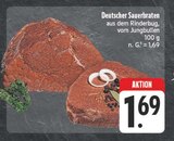 Deutscher Sauerbraten Angebote bei EDEKA Ansbach für 1,69 €