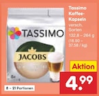 Kaffee-Kapseln im Angebot bei Netto Marken-Discount in Meerbusch Kaffee-Kapseln Angebote von Tassimo bei Netto Marken-Discount Meerbusch für 4,99 €
