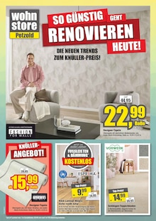 wohnstore Petzold Prospekt AKTUELLE ANGEBOTE mit 16 Seiten