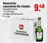 Bio-edelpils von Neumarkter Lammsbräu im aktuellen Trinkgut Prospekt für 9,49 €