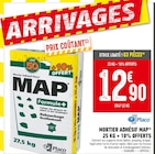 Batkor Le Thillay - Promo Mortier Adhésif MAP 25 KG + 10% OFFERTS Promo Mortier Adhésif MAP 25 KG + 10% OFFERTS à 12,90 € dans le catalogue Batkor à Le Thillay