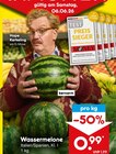 Melone im Netto Marken-Discount Prospekt Wassermelone im aktuellen Netto Marken-Discount Prospekt für 0,99 €
