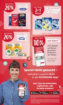 Rossmann Hausham Prospekt der aktuellen Woche, gültig von 21.07.2025 bis 25.07.2025 Aktueller Rossmann Hausham Prospekt "Unsere App-Angebote" mit 5 Seiten