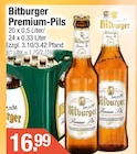 Premium-Pils im Angebot bei Getränke City in München Premium-Pils Angebote von Bitburger bei Getränke City München für 16,99 €