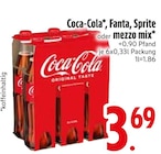 Aktuelles Coca-Cola oder mezzo mix Angebot bei EDEKA in Heidenheim (Brenz) ab 3,69 €