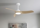 Ventilateur plafond à led effet bois 3400 lm 21 w ip20 ø 107 cm - SULION - Castorama à Nantes Ventilateur plafond à led effet bois 3400 lm 21 w ip20 ø 107 cm - SULION en promo chez Castorama Nantes à 99,00 €