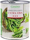Haricots Verts Extra-Fins - CASINO dans le catalogue Casino Supermarchés