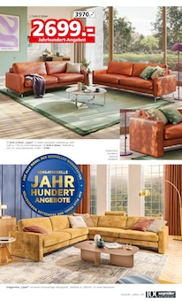 Sofa im aktuellen Segmüller Prospekt (Ulm) Sofa im Segmüller Prospekt "Bestes Handwerk seit 1925" mit 30 Seiten (Ulm)