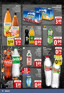 Coca Cola im EDEKA Prospekt "Aktuelle Angebote" mit 24 Seiten (Osnabrück)