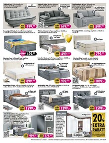 Schlafsofa im aktuellen SB Möbel Boss Prospekt (Mönchengladbach) Schlafsofa im SB Möbel Boss Prospekt "GROSS FEIERN. GROSS SPAREN." mit 12 Seiten (Mönchengladbach)