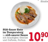 Aktuelle Ente Angebote bei E center in Karlsruhe Aktuelles Süß-Sauer Ente im Tempurateig Angebot bei E center in Karlsruhe ab 10,90 €