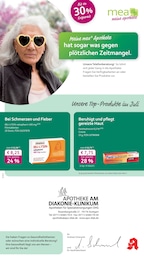 mea - meine apotheke Prospekt für Stuttgart mit 4 Seiten mea - meine apotheke Prospekt für Stuttgart: "Unsere Juli-Angebote", 4 Seiten, 01.07.2025 - 31.07.2025