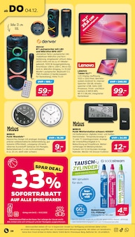 Wanduhr im Netto mit dem Scottie Prospekt "Günstig. Besser. Für Dich." mit 39 Seiten (Lübeck)