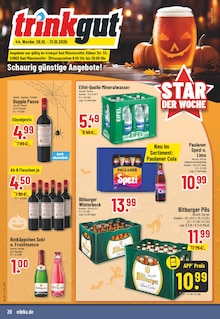 Bitburger im aktuellen E center Prospekt (Euskirchen) Bitburger im E center Prospekt "Aktuelle Angebote" mit 32 Seiten (Euskirchen)