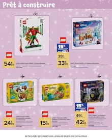Promotion Lego dans le prospectus Carrefour Market, valable du 16/10/2026 au 24/12/2026 Promo Lego dans le catalogue Carrefour Market du moment à la page 37