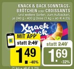 Sonntags-Brötchen im Angebot bei EDEKA in Haltern am See Sonntags-Brötchen Angebote von Knack & Back bei EDEKA Haltern am See für 1,49 €