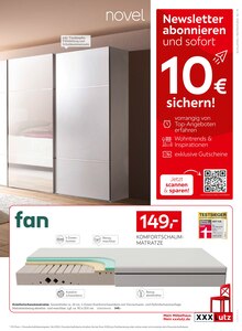 Matratze im XXXLutz Möbelhäuser Prospekt "NR.1 BEIM PREIS" mit 37 Seiten (Essen)